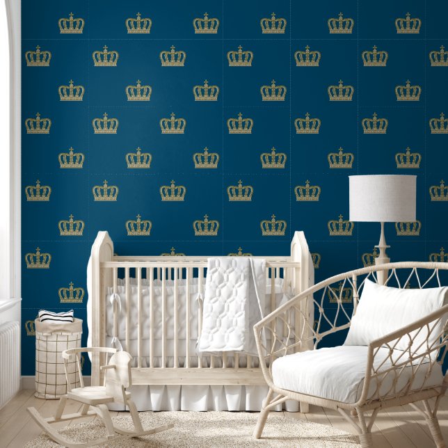 Papier Peint Couronne d'or - luxe royal 3a (Enfants)