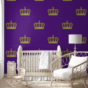 Papier Peint Couronne d'or - luxe royal 4a