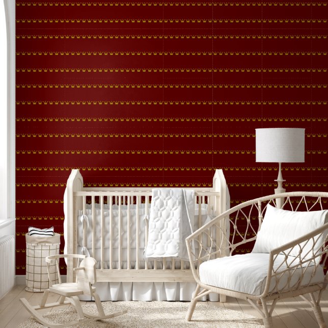 Papier Peint Couronne d'or - luxueuse frontière royale 1a (Enfants)