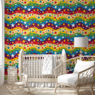 Papier Peint cravate motif cool triple feuille