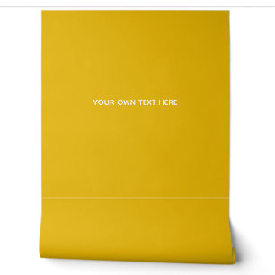 Papier Peint Créez Votre Propre Conception Personnalisée Jaune