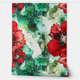 Papier Peint Crimson Yuletide fleurit Botanique