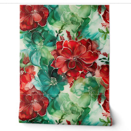 Papier Peint Crimson Yuletide fleurit Botanique