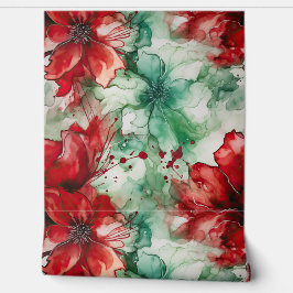 Papier Peint Crimson Yuletide fleurit Botanique