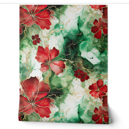Papier Peint Crimson Yuletide fleurit Botanique