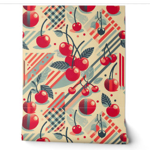 Papier Peint Cuisine Cherry Cottage