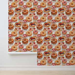 Papier Peint Cute boulangerie carrelée