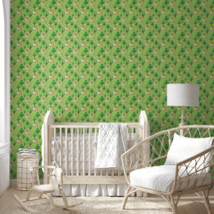 Papier Peint Cute carrelé renard motif unisex Maman bébé