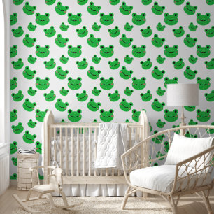 Papier Peint Cute de grenouille souriante