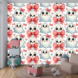 Papier Peint Cute Ghost Pastel Halloween Conception Thème