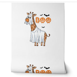 Papier Peint Cute Giraffe Boo Costume d'Halloween Zoo Lover _7