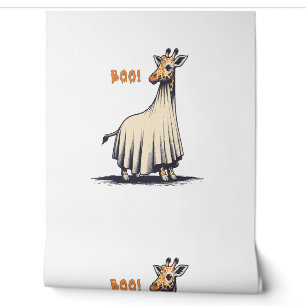 Papier Peint Cute Giraffe Boo Costume d'Halloween Zoo Lover Gir