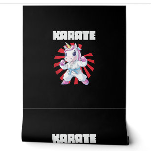 Papier Peint Cute Karate Unicorn Karate Japonais Arts martiaux