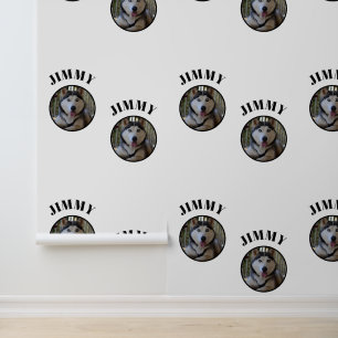 Papier Peint Cute Pet Photo Empreinte de patte Chien