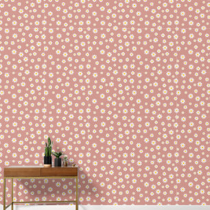 Papier Peint Daisy Meadows rose
