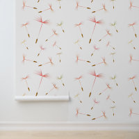 Dandelions Flying Graines Couleur blanche personna