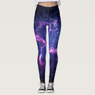 Papier peint de galaxie magique leggings