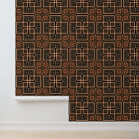 Déco moderne moderne et géométrique Brown et noir