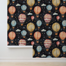 Décor de la chambre pour enfants Balloon vintage c