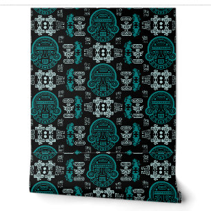 Papier Peint Décor intérieur inca Aztec