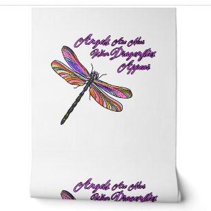 Papier Peint Des Anges Apparaissent Lorsque Les libellules Sont