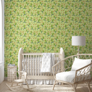 Papier Peint Design Motif de grenouilles à arbre vert