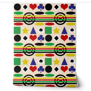Papier Peint Design Motif nordique scandinave tribal