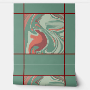 Papier Peint Design vert