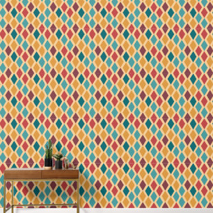 Papier Peint Diamants colorés vintages