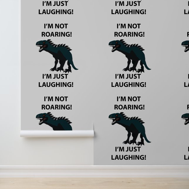 Papier Peint Dinosaure Je rigole Dinosaure Drôle (Application)