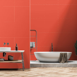 Papier Peint DIY Orange Rouge Simple Autorité®