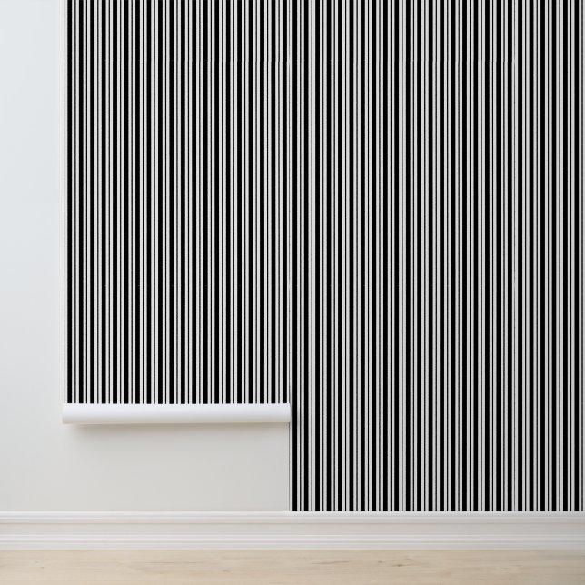Papier Peint do-it-yourself Couleurs Verticale Inégale Bandes # (Application)