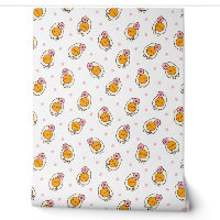 Papier peint d'oeuf mou - Motif d'oeuf adorable po