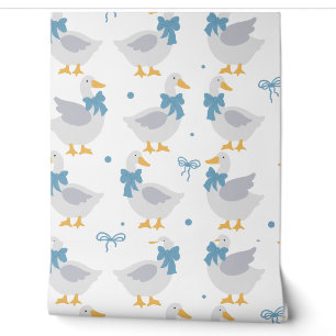 papier peint d'oie vintage
