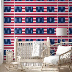 Papier Peint Drapeau américain patriotique