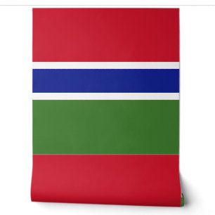 Papier Peint Drapeau de Gambie