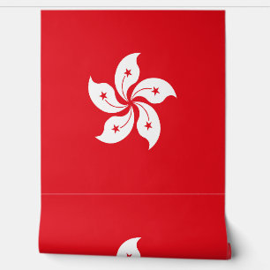 Papier Peint Drapeau de Hong Kong
