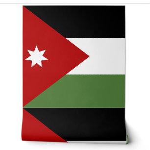 Papier Peint Drapeau de Jordanie