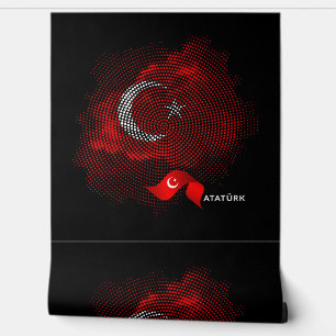 Papier Peint Drapeau de la Turquie