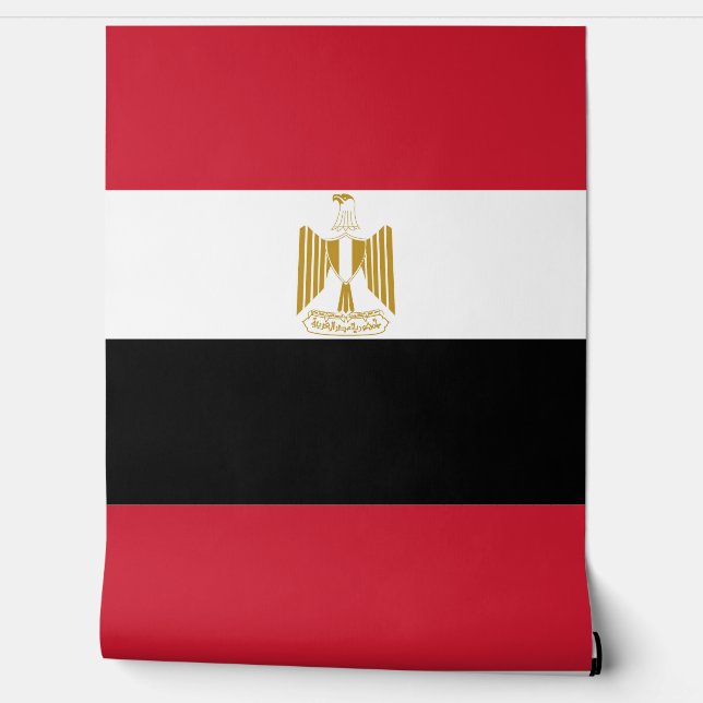 Papier Peint Drapeau de l'Égypte (Déroulement)