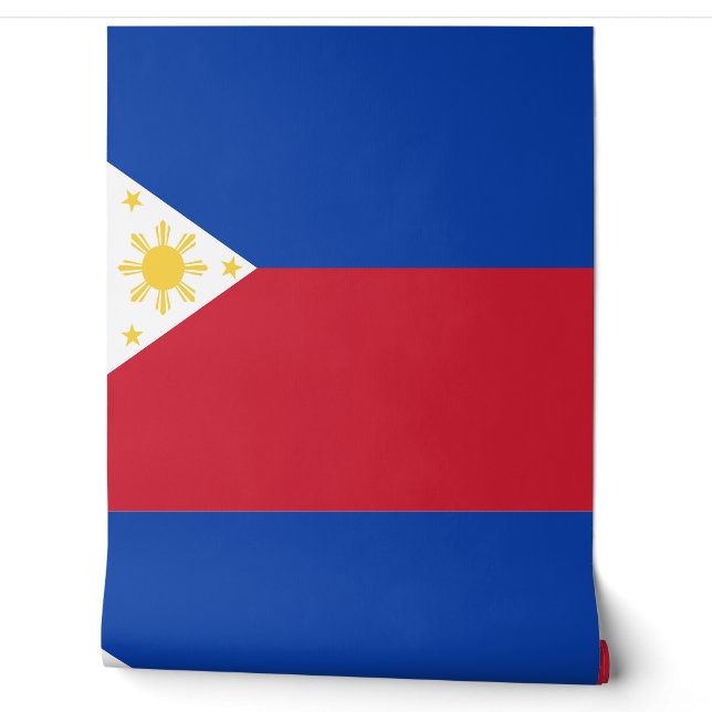 Papier Peint drapeau des Philippines (Déroulement)