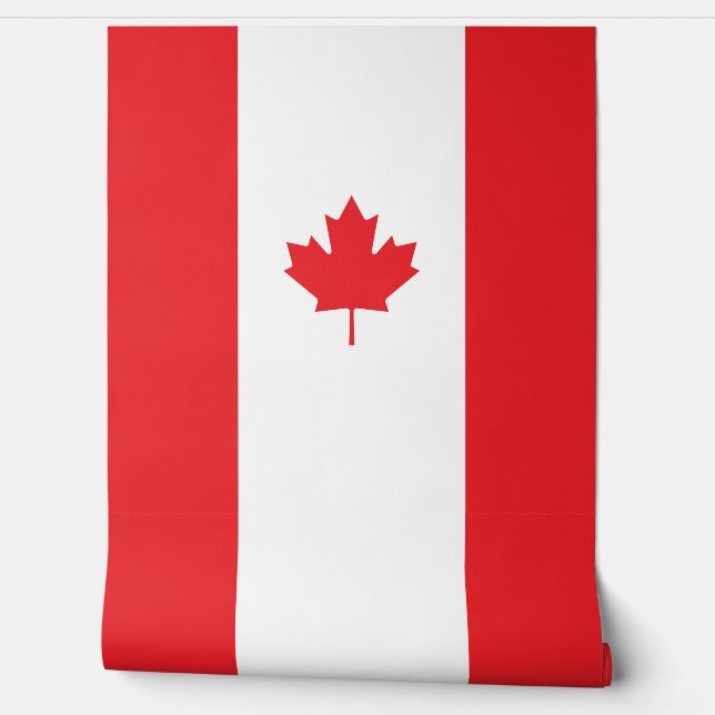Papier Peint Drapeau du Canada (Déroulement)