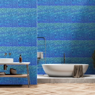 Papier Peint Eau claire Plage Motifs Turquoise Océan Bleu Mer