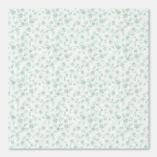 Papier Peint Éclairage botanique vert clair