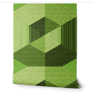 Papier Peint Effet 3D texturé vert "Ratti_Creative_Arts"