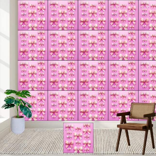 Papier Peint Elégant et chic rose Motif d'aquarelle (Créateur téléchargé)