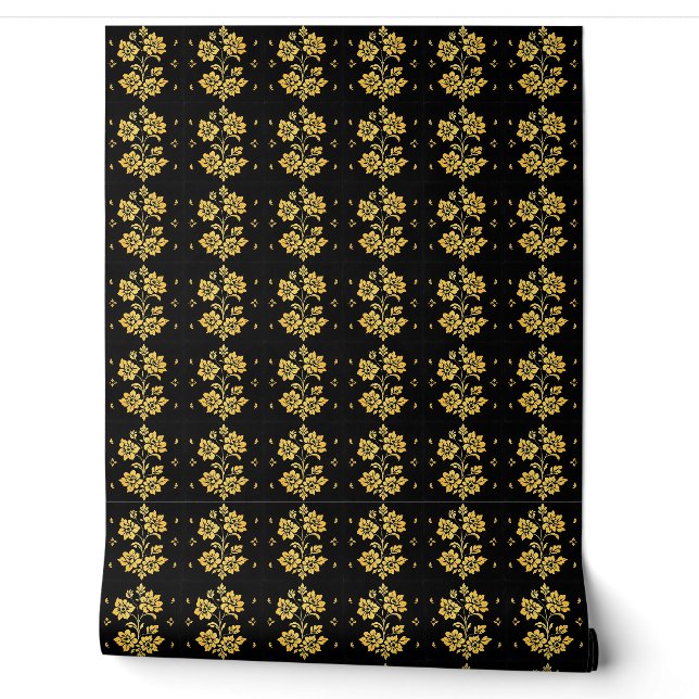 Papier Peint Elégant Floral Luxe Collection Moderne (Déroulement)