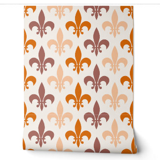 Papier Peint Elégant Mardi Gras Orang &Peach
