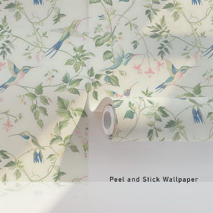 Papier Peint Élégant modèle floral inspiré par la nature des co
