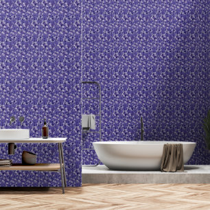 Papier Peint Élégant Motif pourpre